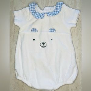 Little nutmeg” casual bear onesie